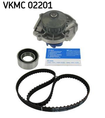 Bomba de agua + kit correa distribución SKF ref. VKMC 02201